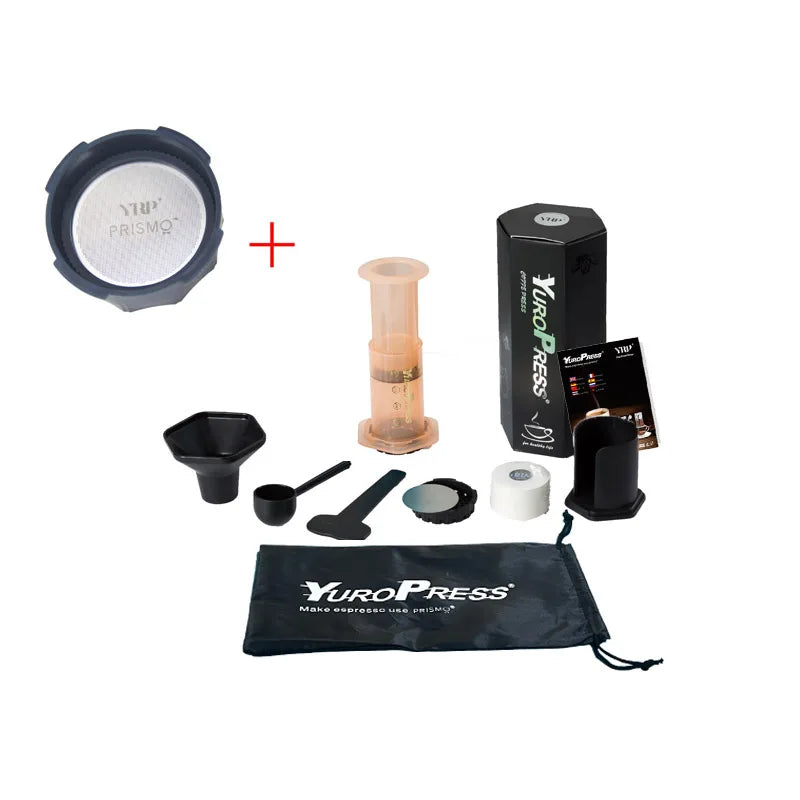 YRP Coffee Maker Portable Espresso Coffee Machine French press for Car & Home Camping Travel  Coffee Pot Air Press Ae&ropress